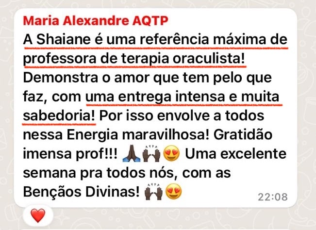 Depoimento de Maria e Alexandre sobre a formação